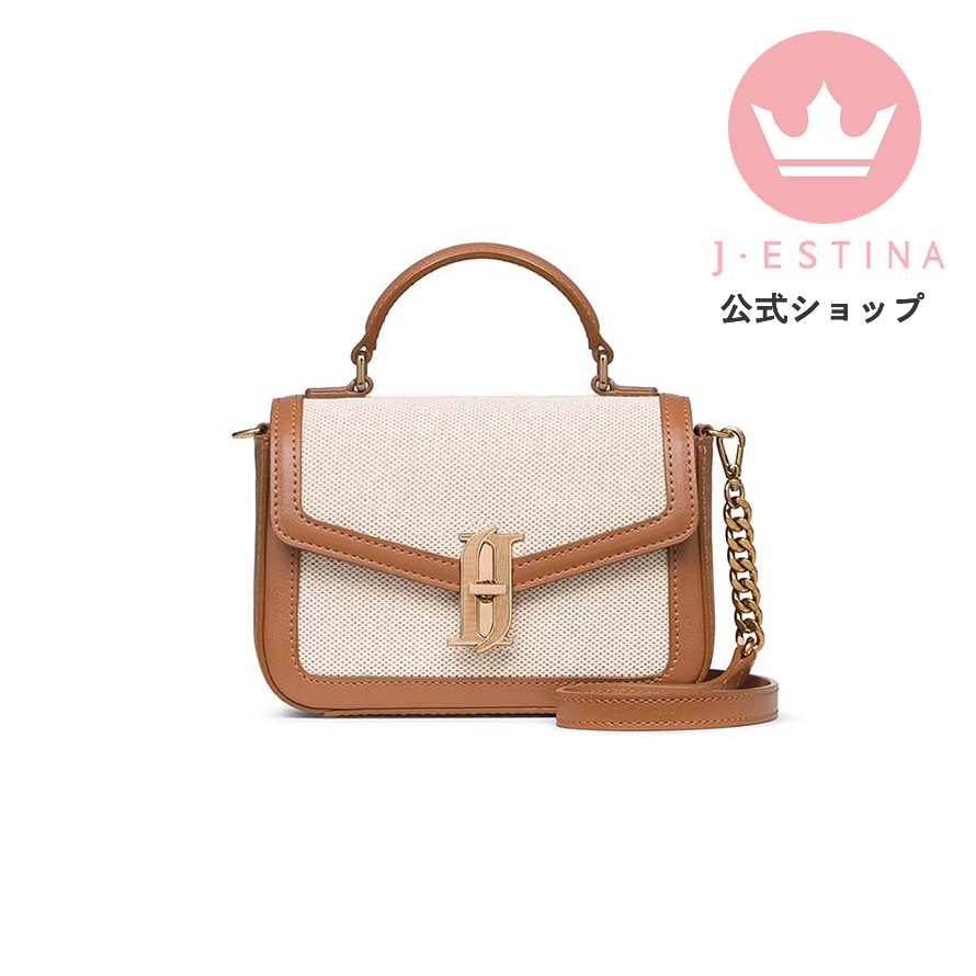 JOELLE FALLIN キャンバスサッチェルバッグ MINIサッチェルIU パクミニョン 韓国ドラマ 韓国ファッション レディース アクセサリー