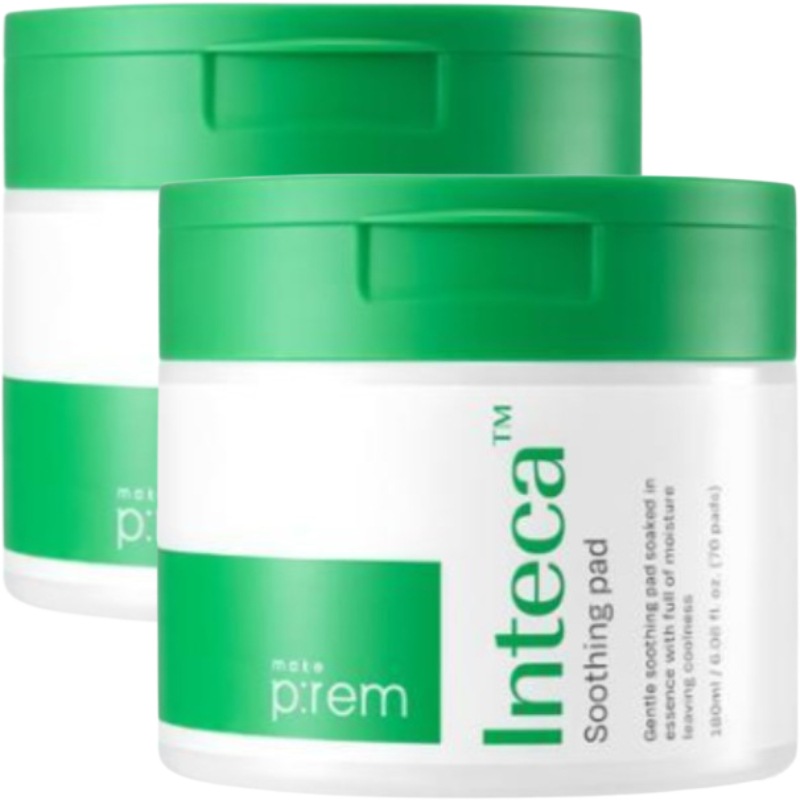 インテカ スージング パッド 70枚 180ml 2個