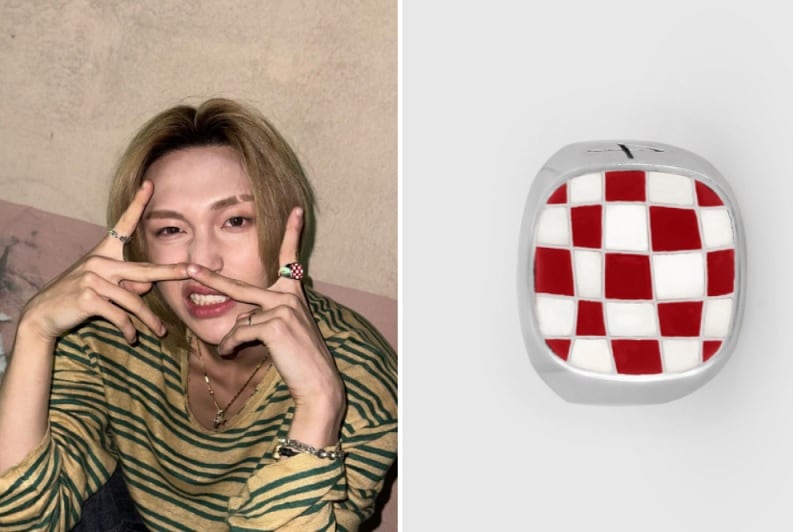 RIIZE WONBIN 着用 CHEX RNG チェックリング [100%正規品] 5,461円