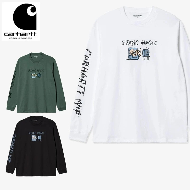 カーハート ダブリューアイピー L S STATIC MAGIC T-SHIRT (I030192) メンズ 長袖 Tシャツ ロンT カットソー 5,524円