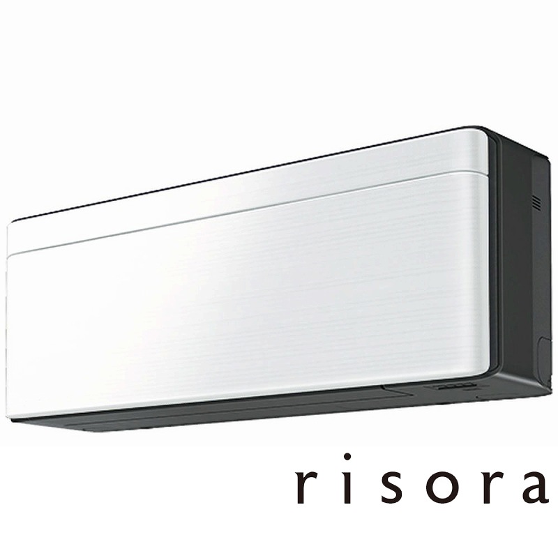 （標準取付工事費込）ダイキン　DAIKIN　エアコン おもに10畳用 risora リソラ SXシリーズ [ファブリックホワイト]　S283ATSS-K/F 本体ダークグレー色