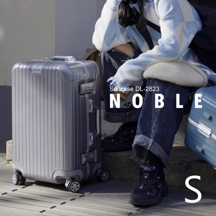 スーツケース グレー DL-2823 NOBLE Lサイズ 大きい 大型 海外 DL-2823