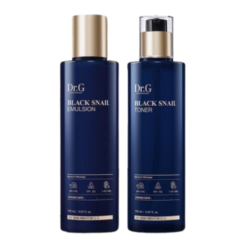 ブラックスネイルトナー150ml +エマルジョン 150ml セット / 化粧水と乳液２種セット