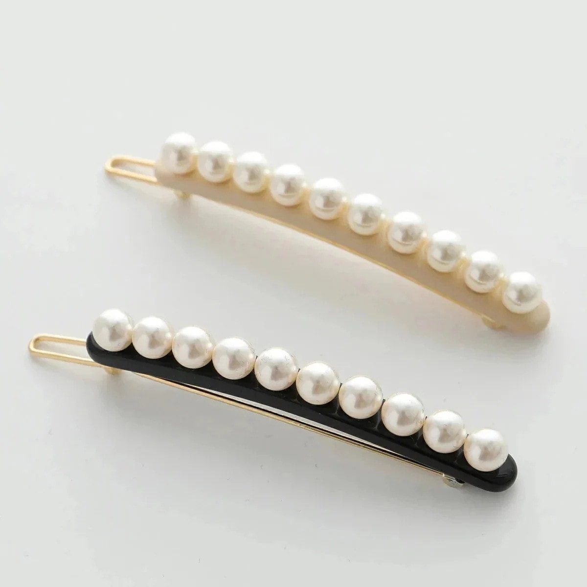 ALEXANDRE DE PARIS アレクサンドル ドゥ パリ ヘアピン ATB 17243 02 レディース クリスタルパール ヘアアクセサリー カラー2色