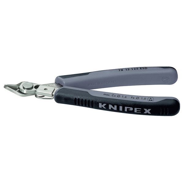 KNIPEX（クニペックス）7813-125ESD エレクトロニクス スーパーニッパー
