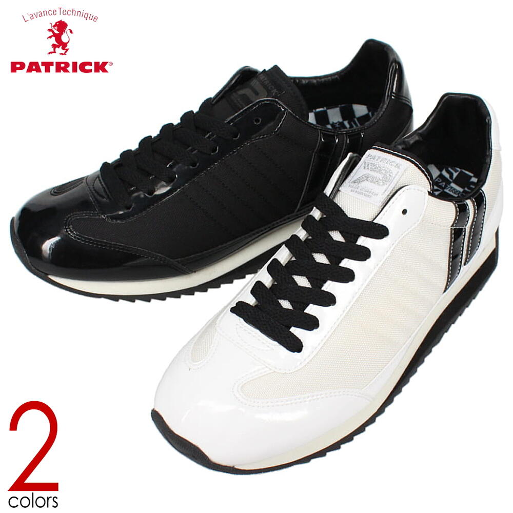 正規品 スニーカー マラフル エナメル MARAFUL-EN ホワイト/503770 ブラック/503771