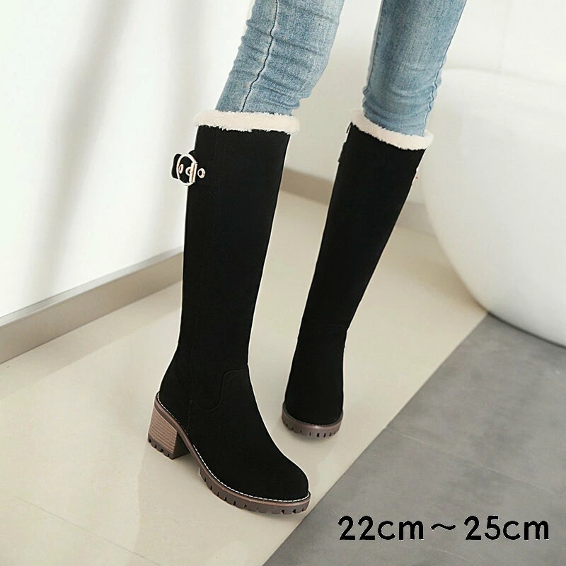 ムートンブーツ ロング スノーブーツ レディース 大きいサイズ ロングブーツ おしゃれ 小さいサイズ ベーシック シューズ 暖か 防滑 歩きやすい 防寒 ぺたんこ靴 痛くない 大きいサイズ 通学 通勤