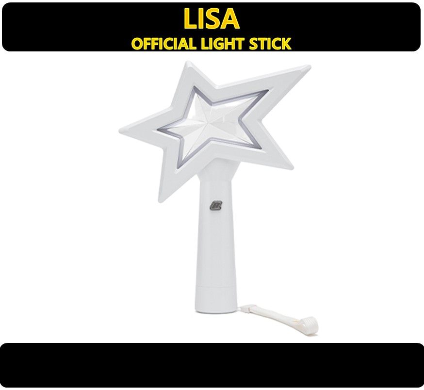 【LISA [BLACKPINK]】 - OFFICIAL LIGHT STICK (ペンライト)