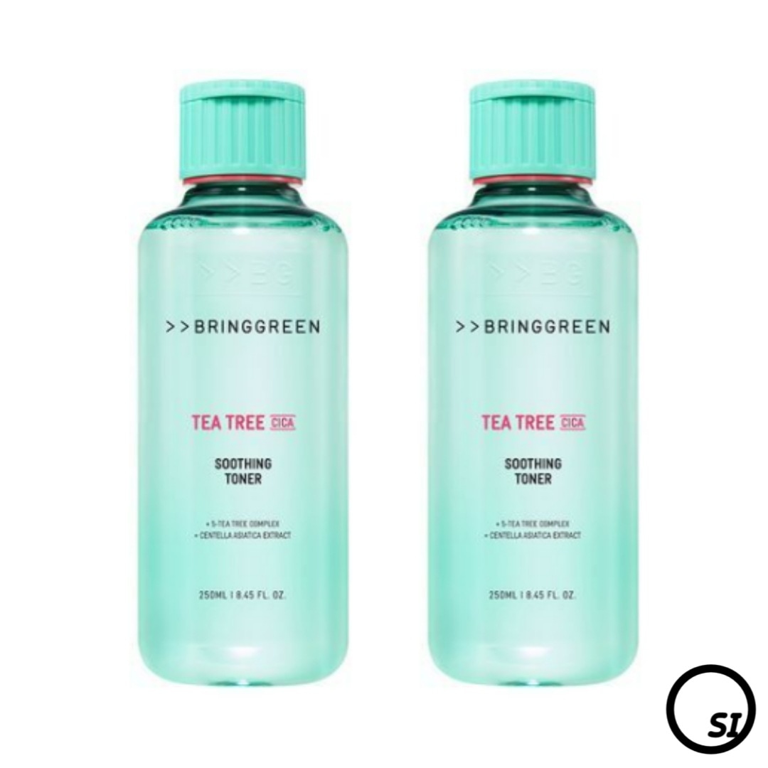 【1+1】ティーツリー シカ スージング トナー 大容量 500ml + 500ml