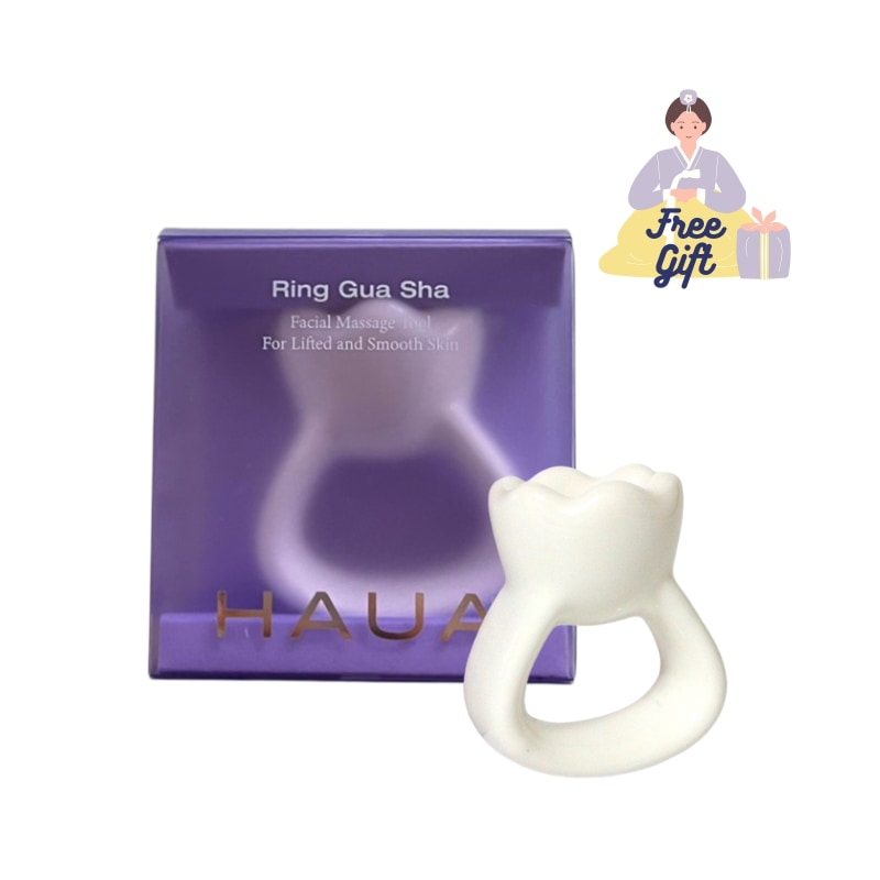 [HAU A] リングかっさ　39X45mm　1個　かっさ/マッサージ/携帯/持ち歩き/首/フェイスライン/頭皮/デコルテ/小顔/むくみ解消/美容グッズ/韓国人気　リング型かっさ