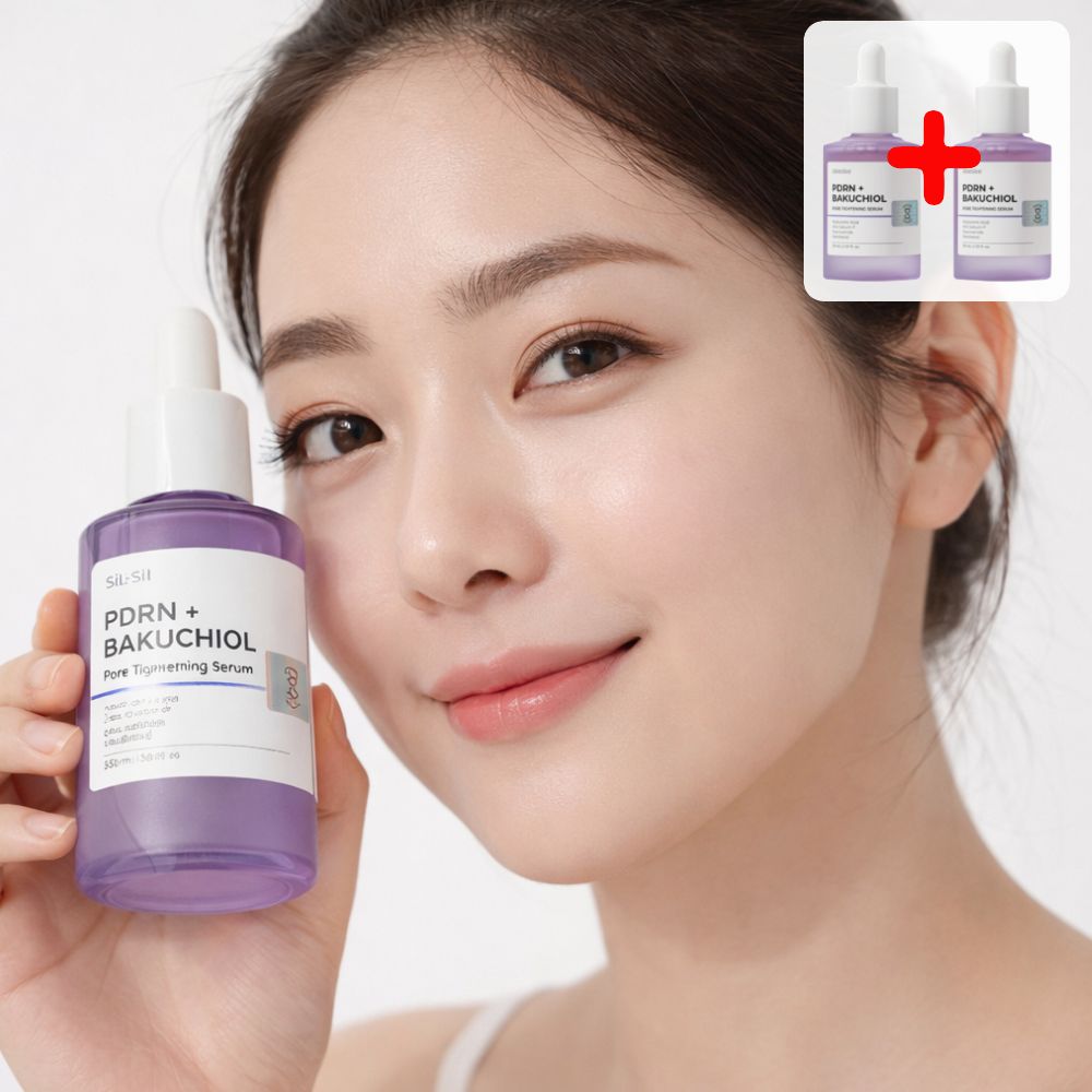 【1+1】スリスリ PDRN バクチオール毛穴セラム 30ml / 高保湿 ハリ ツヤ 乾燥対策 角質ケア 透明感アップ デイリーケア 韓国コスメ エッセンス