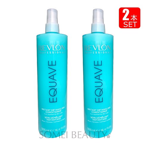 レブロン イクエイブ ツーフェイズ ハイドロニュートライティブディタングル コンディショナー 500ml 2本セット レヴロン REVLON 並行輸入品