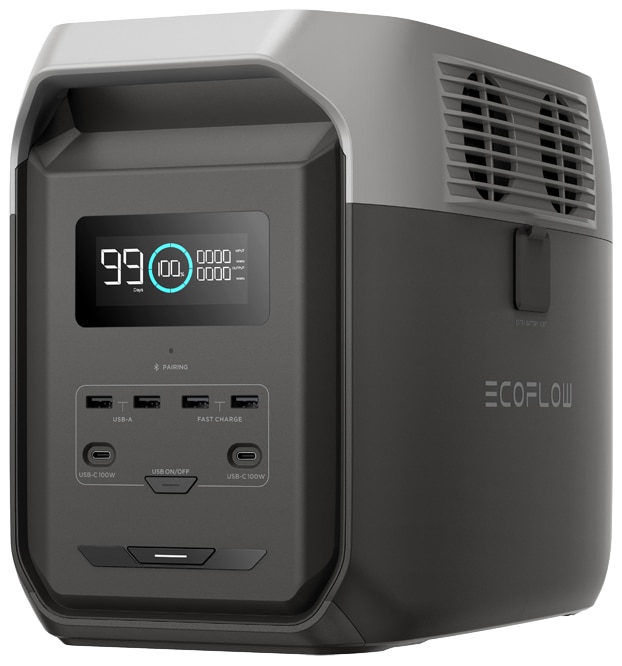 エコフロー EFDELTA1500JPBCBOX ポータブル電源 1536Wh ACコンセント6口　USBーC出力搭載 EFDELTA1500JPBCBOX
