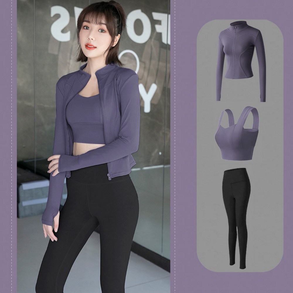 商売部ヨガピラティス3種セット レギンス+執業+ブラトップ