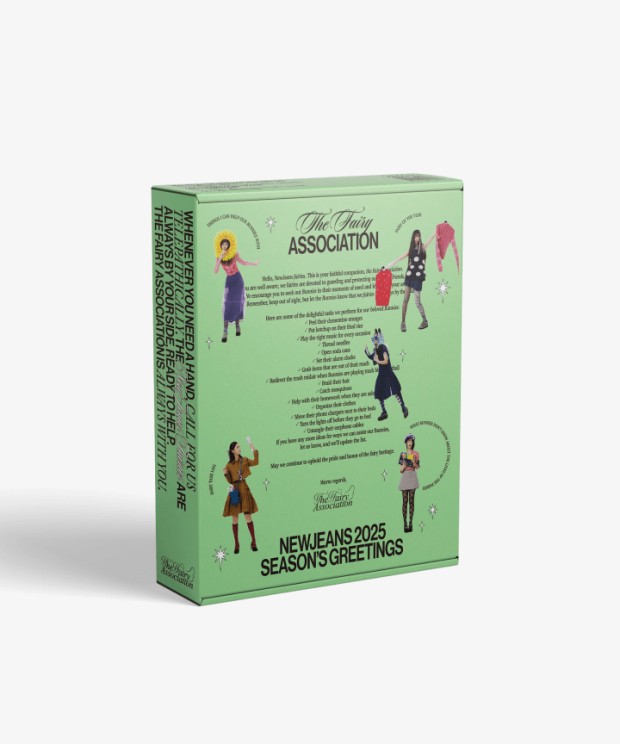 NewJeans 2025 SEASONS GREETINGS ニュージーンズ シーグリ / カレンダー / シーズングリーティング / 公式グッズ 当店特典