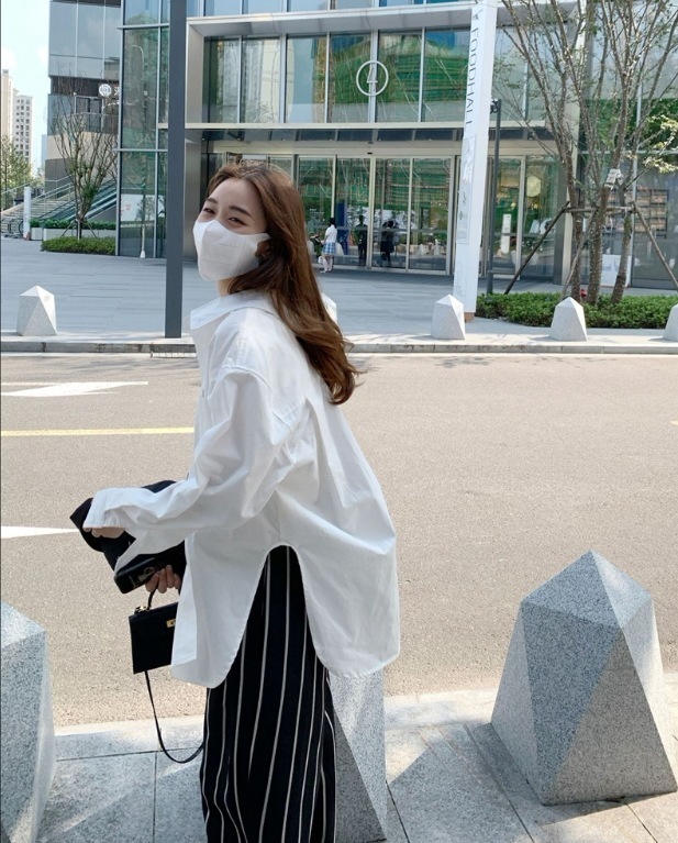トップス ブラウス 袖あり 長袖 襟付き スタンドカラー ワイド サイドスリット 前開き かわいい 大人可愛い きれいめ シンプル カジュアル 大人 上品 おしゃれ お洒落 かっこいい 大人女子