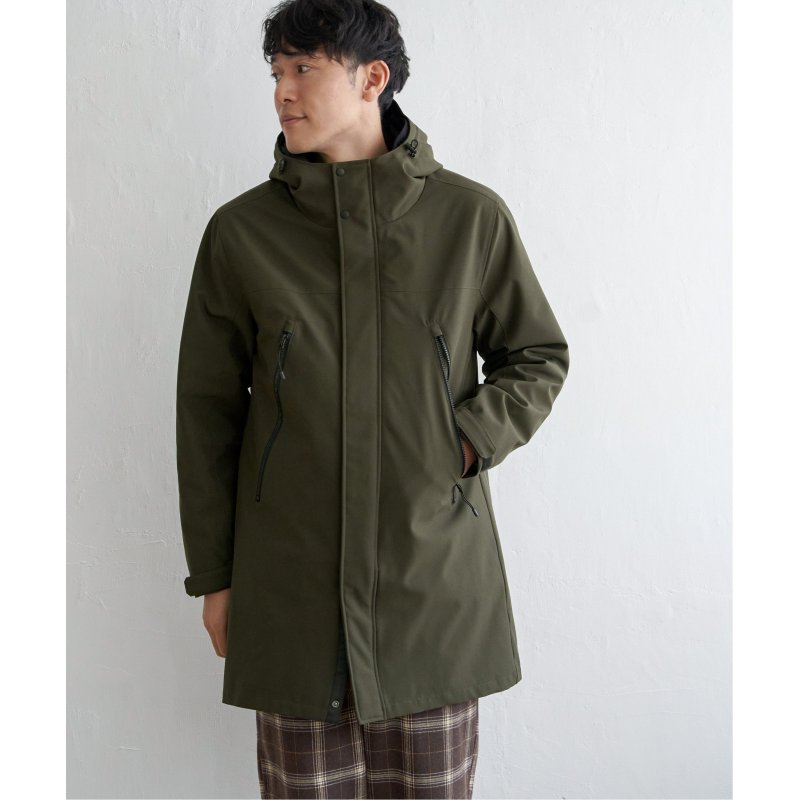 【撥水】sorona(R) 3WAYロングコート