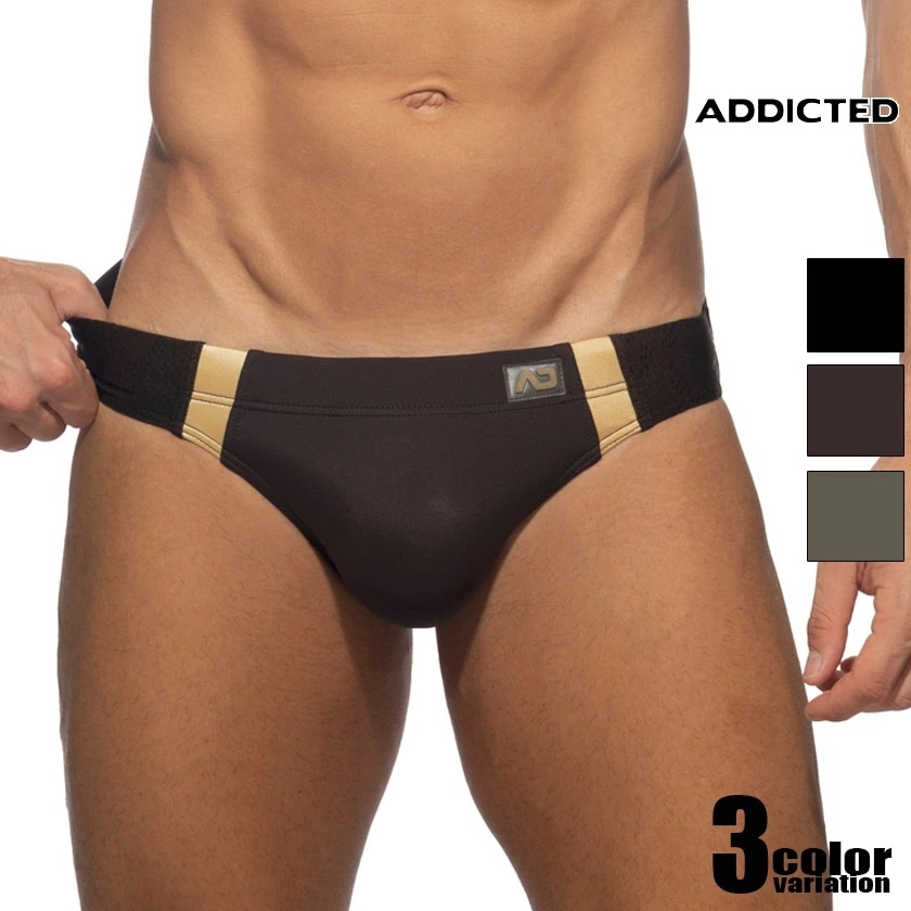 メンズTバック Tバック ADDICTED/アディクティッド GOLDEN SNAKE SWIM THONG スイムTバック 海水パンツ 海パン 水着 スイムウェア 男性水着 メンズ Pack-Up