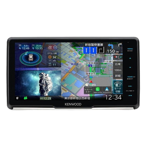 MDV-M911HDF 彩速ナビ 9V型 フルセグチューナー内蔵DVD/USB/SD AVナビゲーション