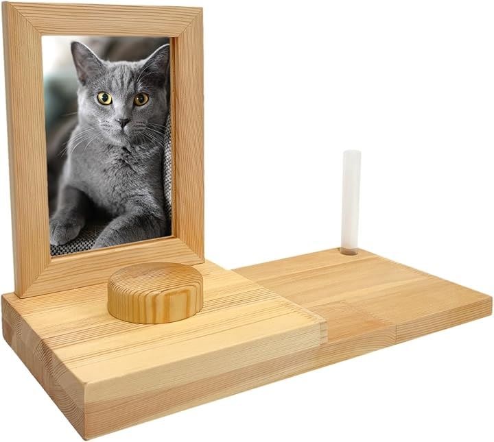 ペット 仏壇 供養台 お祈り 省スペース 木製 愛犬 愛猫 メモリアルステージ SW2093ご供養台のみ ナチュラルNB (ご供養台のみ(ナチュラル) NB)