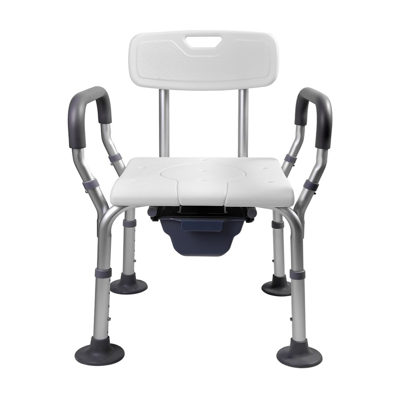 ポータブルトイレ 介護用 簡易トイレ 折り畳み 便器椅子 介護用お風呂椅子 簡易便座 組立不要 水洗可能 介護トイレ椅子