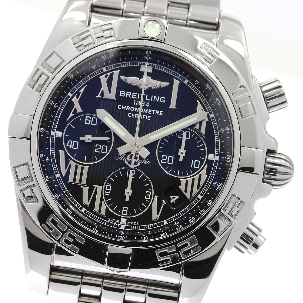 ブライトリング BREITLING AB0110 クロノマット 44 クロノグラフ 自動巻き メンズ 保証書付き_948543【中古】