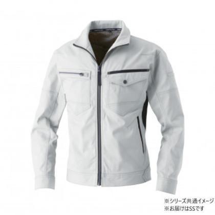 桑和 3042-00 長袖ブルゾン SSサイズ シルバーグレー(22) SOWA 4,650円