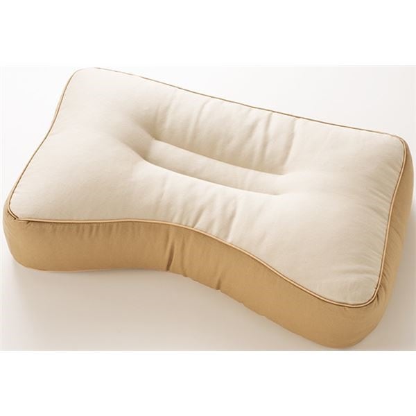 シンプル 枕/ピロー 幅50cm奥行30cm高さ10cm 日本製 綿100％ ナイロンファスナー付き 高さ調整可 中材量調整可 寝室 7,345円