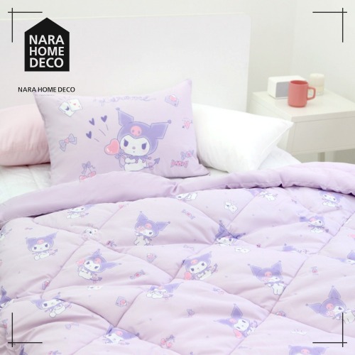 SANRIO クロミ マイクロ布団セット Sweet Candy 布団 枕カバー付 子供部屋