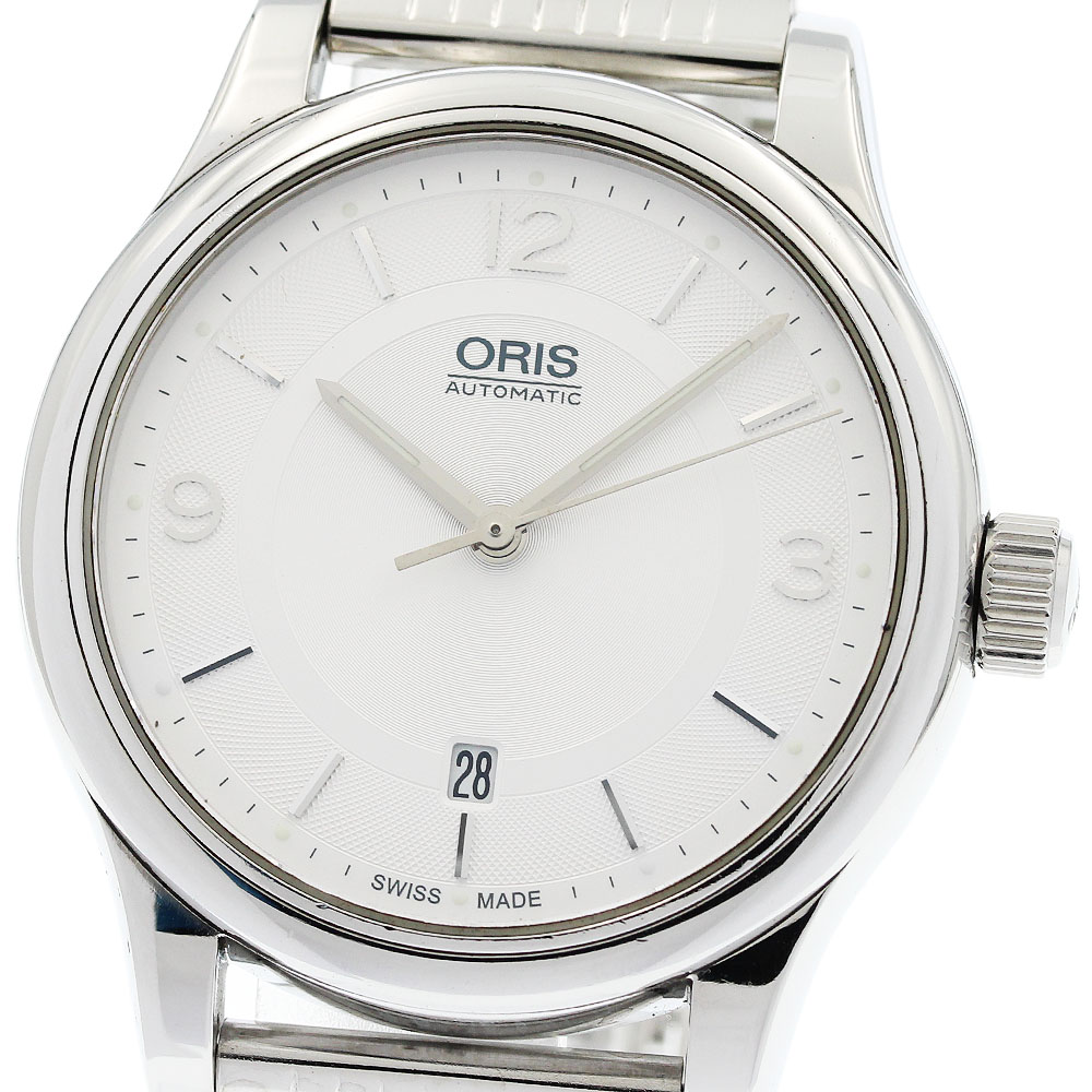 オリス ORIS 7594 クラシック デイト 自動巻き メンズ _957208【中古】
