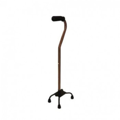 フジホーム ステッキ 杖 四点杖 小 アンバ- WB3502