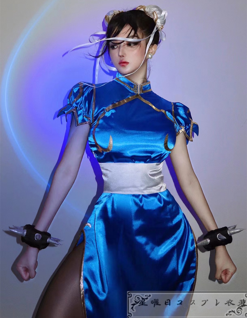 絶版品ストリートファイター春麗 公式コスチューム チュンリー コスプレ 絶版品ストリートファイター春麗 公式コスチューム チュンリー