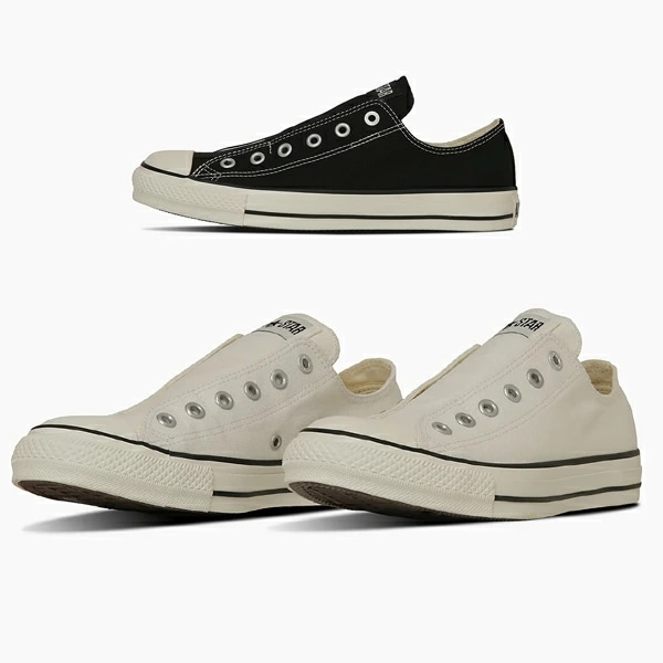 メンズ レディース キャンバス スリッポン スニーカー オールスター スリップ FE ローカット ブラック黒 ホワイト白 allstar FE