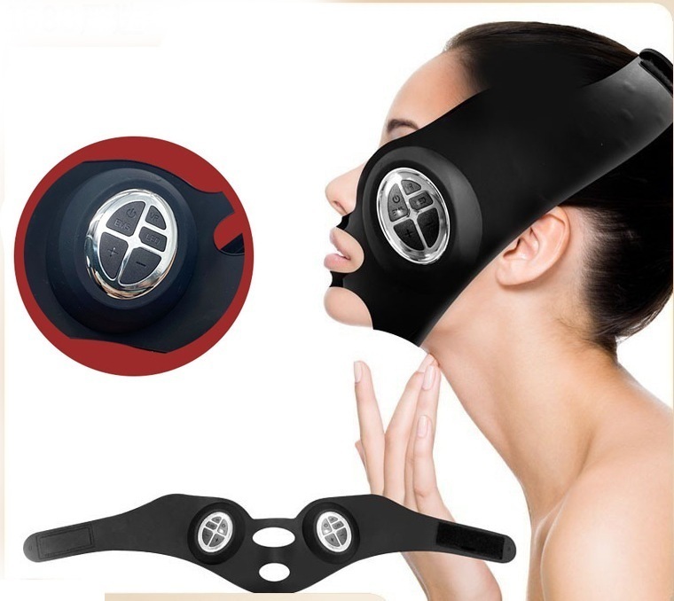 EMS小顔マスク フェイスリフトマスク ems 美顔器 リフトアップ 3種EMSモード 10階段強度レベル ほうれい線 Vライン 美顔ベルト 小顔ベルト ギフト