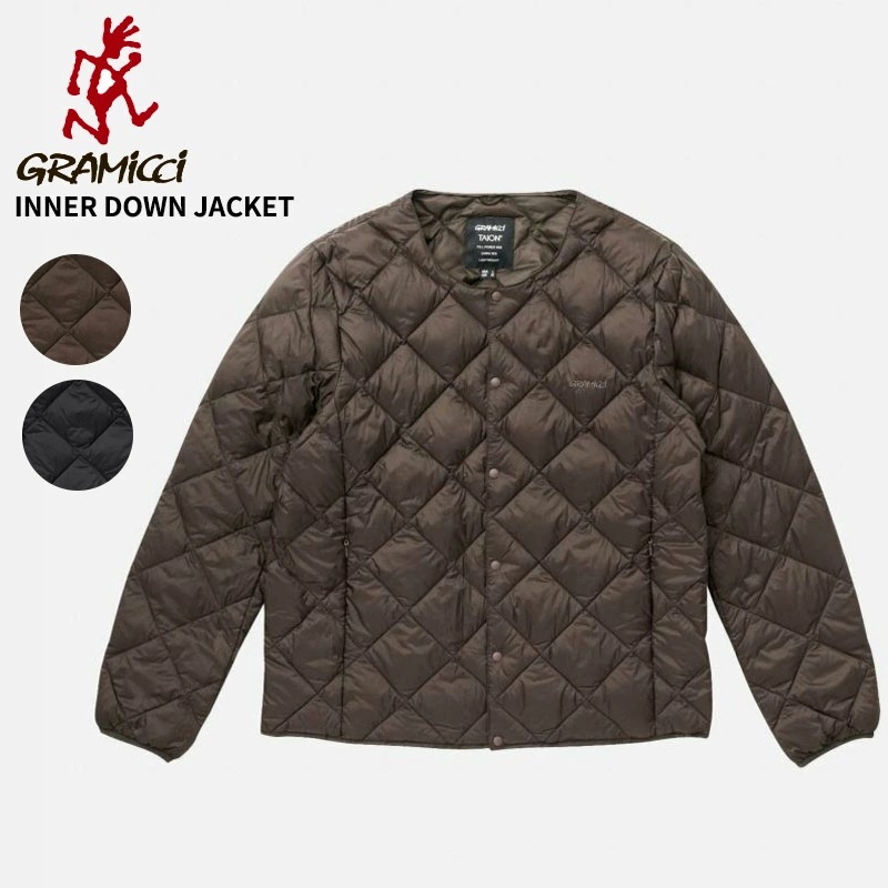 グラミチ GRAMICCI メンズ タイオン コラボ ダウンジャケット インナーダウンジャケットキルティング トップス 防寒 暖かい アウター g4fu-j101-tg 10,164円