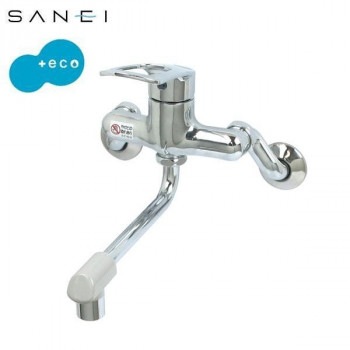 三栄水栓 SANEI キッチン用(壁付) シングル混合栓 K1700ED-4UR-13