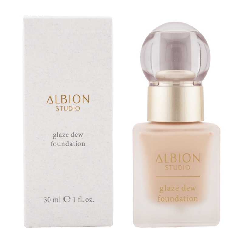 グレイズデュウ ファンデーション 020ピンクベージュ SPF28 PA+++ ツヤ肌 毛穴 キメ 色ムラ[ギフトラッピング対応]