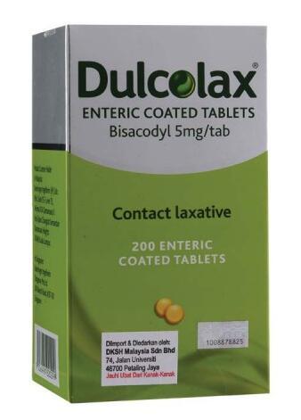 Dulcolax Enteric Coated Tablet 5mg 200s