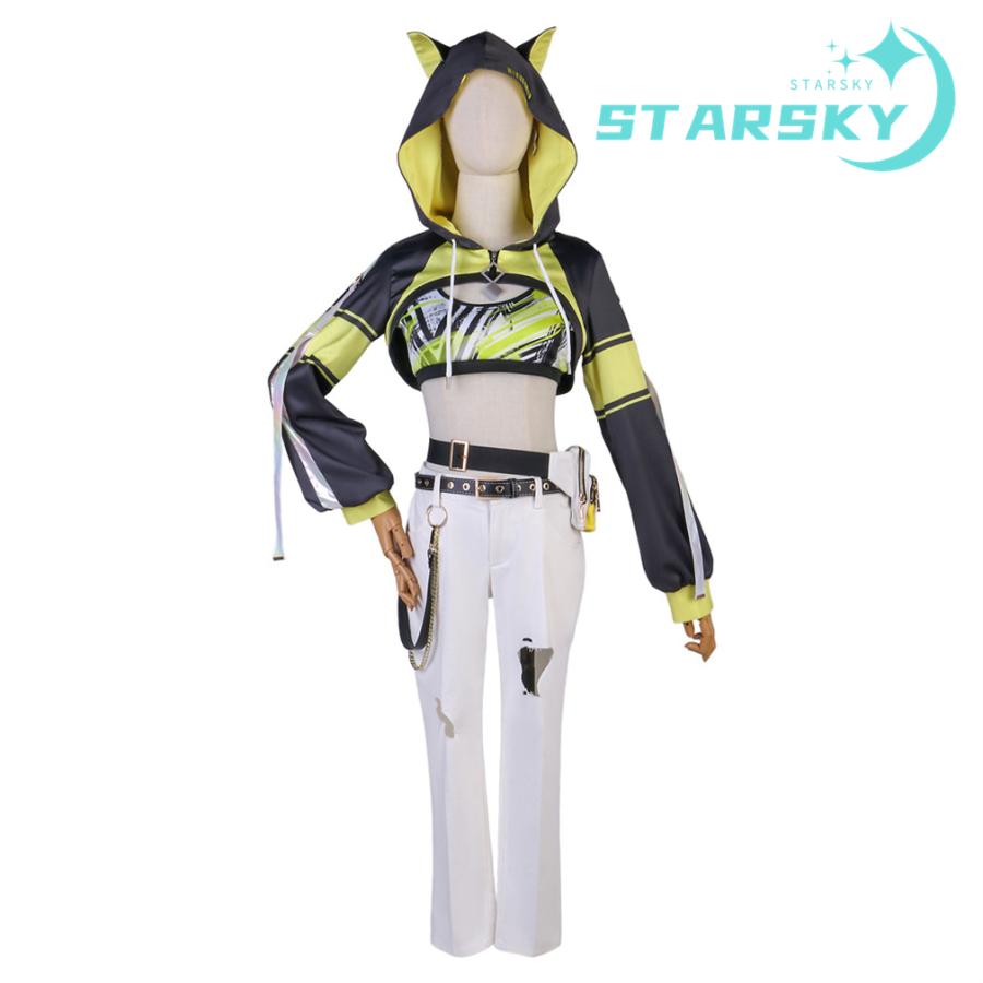 バーチャルライバー NIJISANJI にじさんじ 獅子堂あかり 風　コスプレ衣装　コスチューム　服 ハロウィン イベント