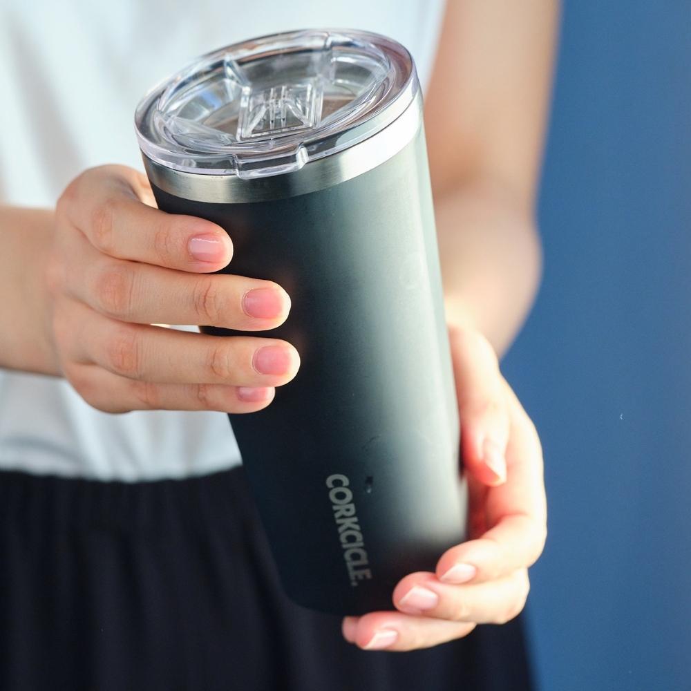 スパイス タンブラー 蓋付 保温保冷 470ml METALLIC TUMBLER 16oz CORKCICLE 2116 マグ おしゃれ プレゼン