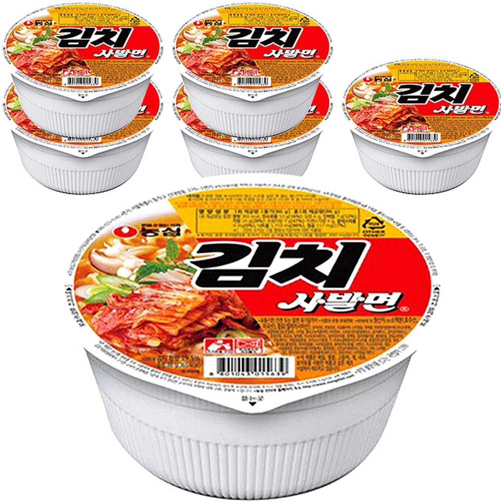 [韓国食品]ノンシムキムチボール面小カップ86g6個