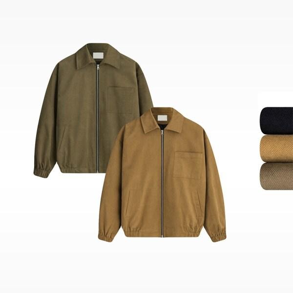 メンズ オーバーサイズ 秋 冬 襟 ジャケット ツーウェイ ブルゾン ジャンパー