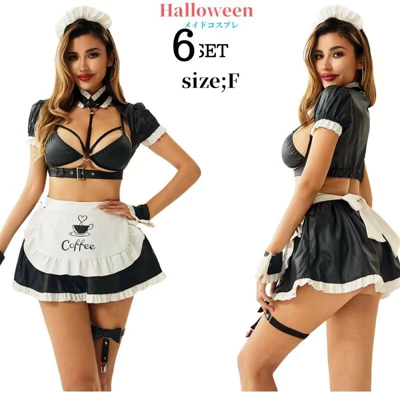 【111】超低.価.格!セクシーランジェリー コスプレメイド セクシーコスプレ衣装 セクシー衣装 スカート ブラック 網 セクシー 透ける 余興 ランジェリー 下着 対応可