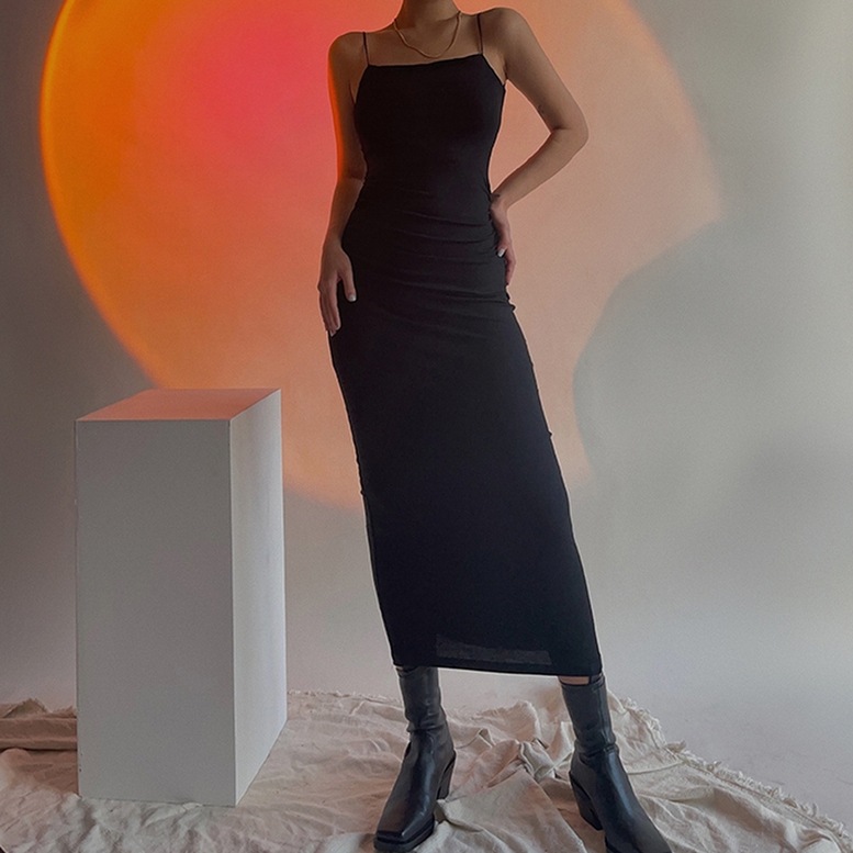 ワンピース レディース キャミソールワンピース ロングワンピース タイトワンピース ロングドレス