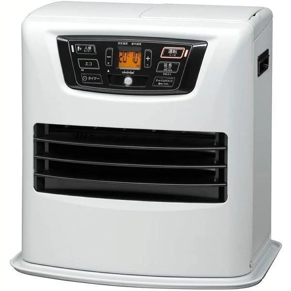 TOYOTOMI トヨトミ LC-S36N-W ホワイト 石油ファンヒーター 木造10畳/コンクリート13畳 人感センサーモデル 暖房器具