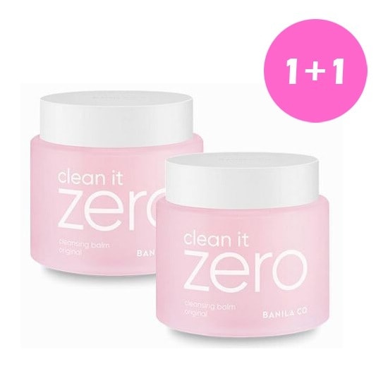 [1+1容量]大人気 クレンジングバーム大容量180ml 2個クリーンイットゼロ