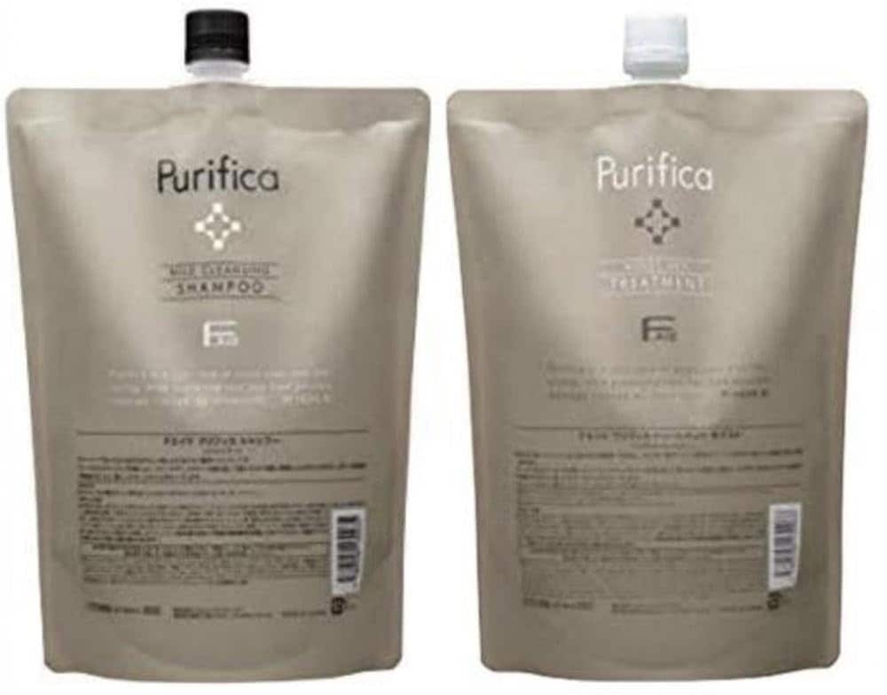 【２本セット】Fエイド プリフィカ シャンプー レフィル 800ml／トリートメント モイスト レフィル 800g フィヨーレ