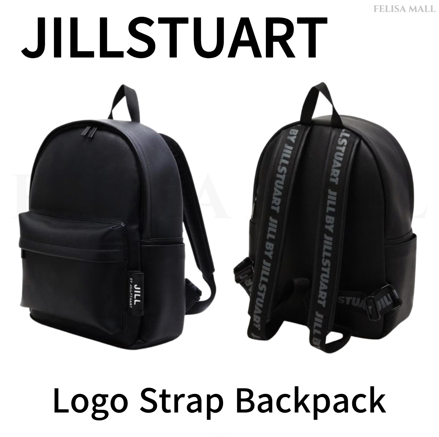 [JILLSTUART] Logo Strap Backpack 男女共用 バックパック 韓国人気