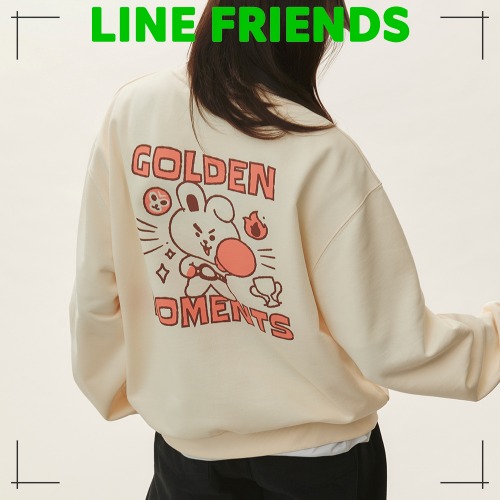 LINE FRIENDS公式 BT21 COOKY BASIC スウェット 2025 F/W