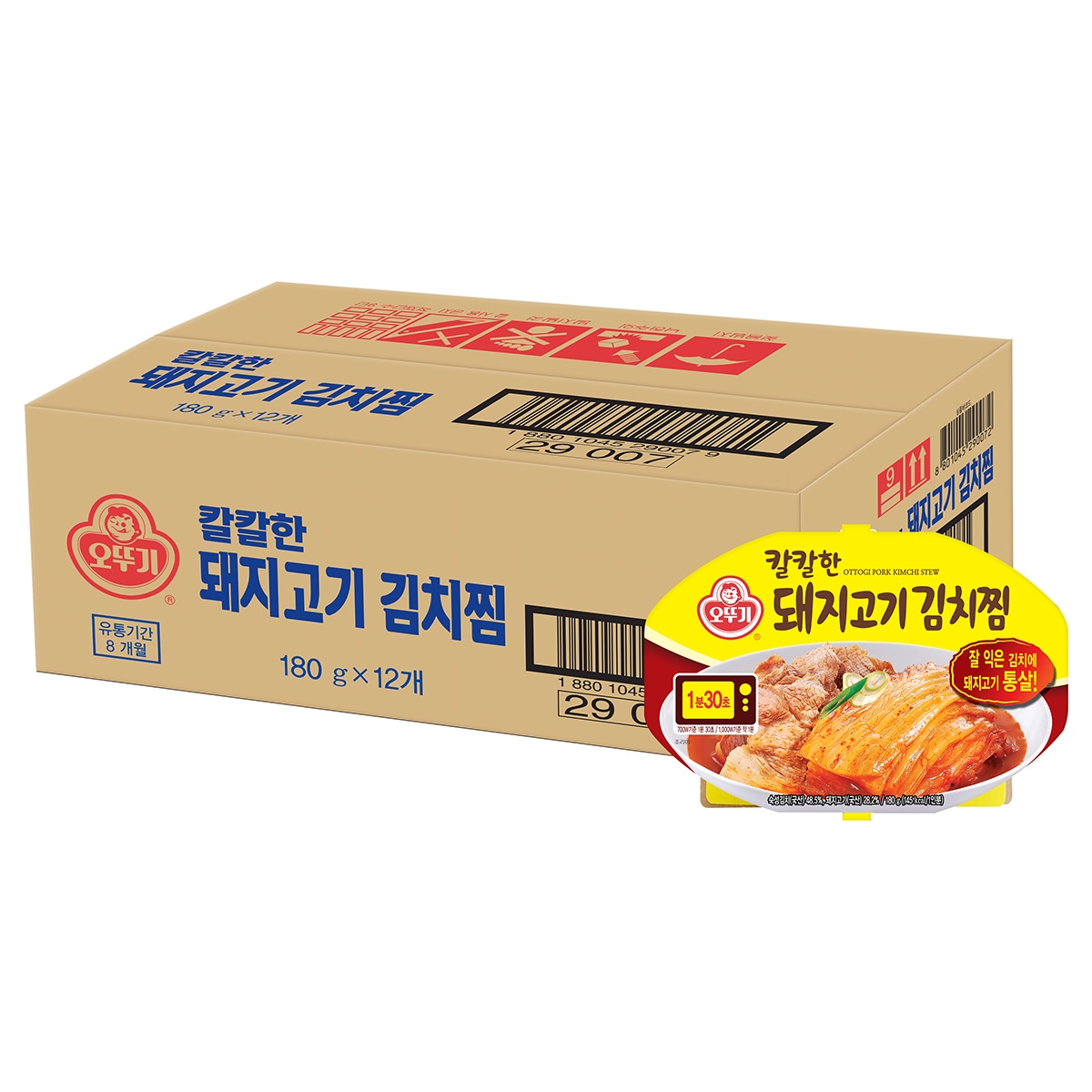 韓国-KMEAL-オットゥギピリ辛豚肉キムチチム180gx12